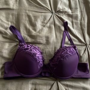 Purple bra 34a